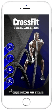 cartão interativo crossfit